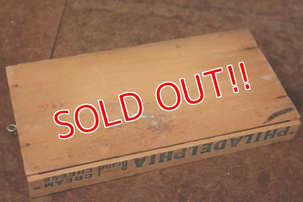 画像7: dp-200610-09 Philadelphia Brand / Vintage Cheese Box