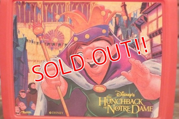 画像2: ct-200601-17 The Hunchback of Notre Dame / Aladdin 1990's Quasimodo Lunch Box