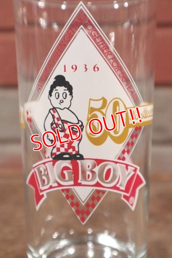 画像3: gs-200701-17 Big Boy / 1986 50th Anniversary Glass