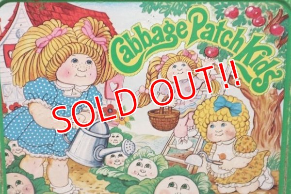 画像2: ct-200701-59 Cabbage Patch Kids/ 1983 Metal Lunch Box