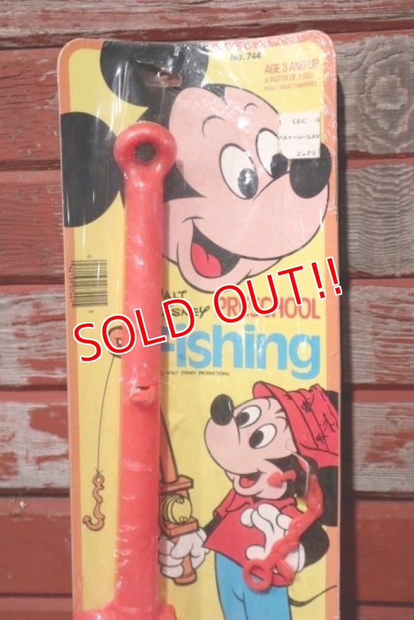 画像2: ct-200701-50 Mickey Mouse / 1970's Preschool Fishing
