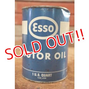 画像: dp-200701-46 Esso / 1962〜1966 1QT Motor Oil Can