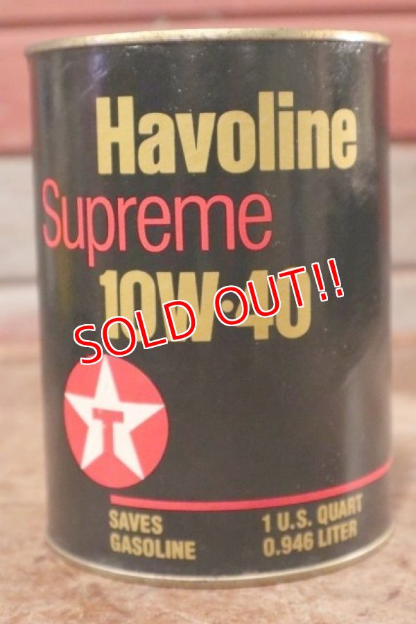 画像1: dp-200701-29 Havoline / 1QT Motor Oil Can