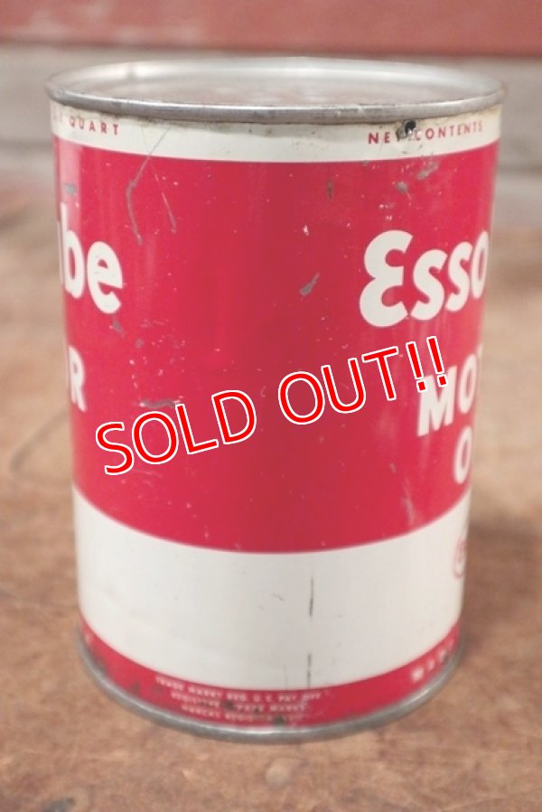 画像4: dp-200701-43 Esso / Essolube 1947 1QT Motor Oil Can