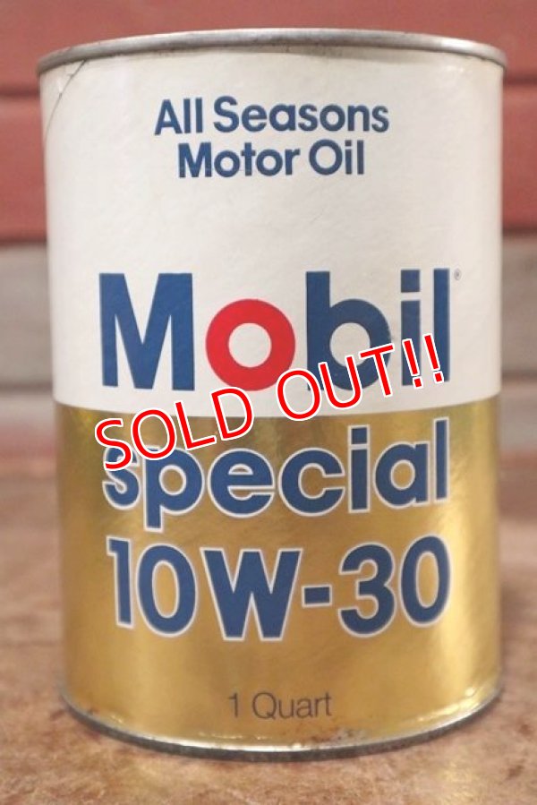 画像1: dp-200701-32 Mobil / Special 10W-30 1QT Motor Oil Can