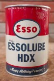 画像2: dp-200701-47 Esso / ESSOLUBE HDX 1961 1QT Motor Oil Can
