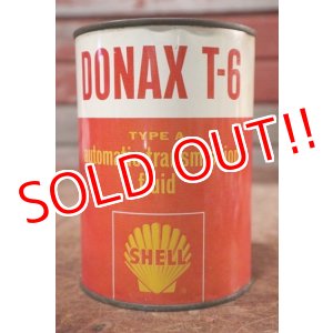 画像: dp-200701-42 SHELL / DONAX T-6 1961 1QT Motor Oil Can