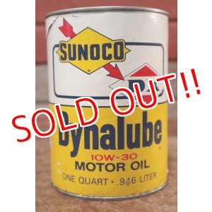 画像: dp-200701-38 SUNOCO DX / Dynalube 1QT Motor Oil Can