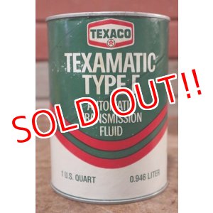 画像: dp-200701-34 TEXACO / TEXAMATIC TYPE F 1QT Motor Oil Can