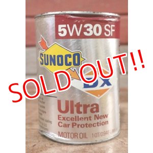 画像: dp-200701-37 SUNOCO DX / 5W30SF 1QT Motor Oil Can