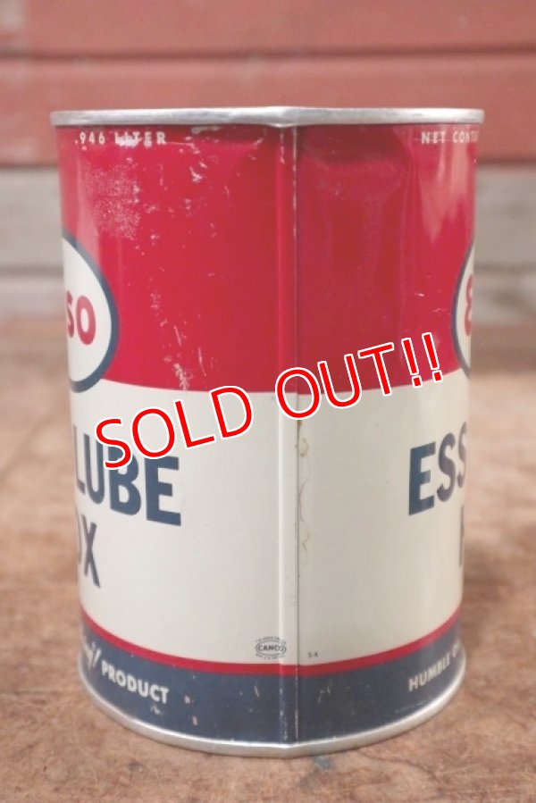 画像3: dp-200701-47 Esso / ESSOLUBE HDX 1961 1QT Motor Oil Can