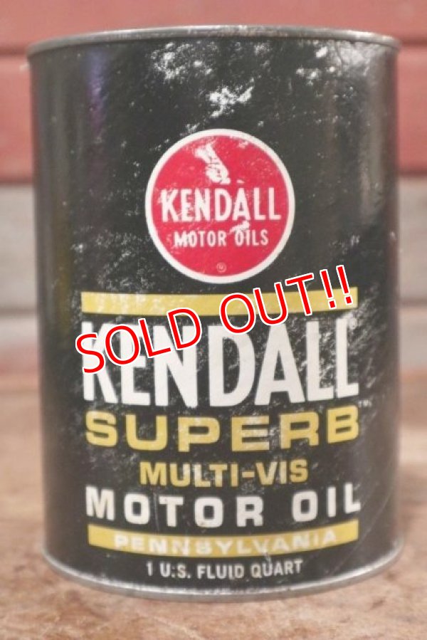 画像1: dp-200701-28 KENDALL / 1QT Motor Oil Can