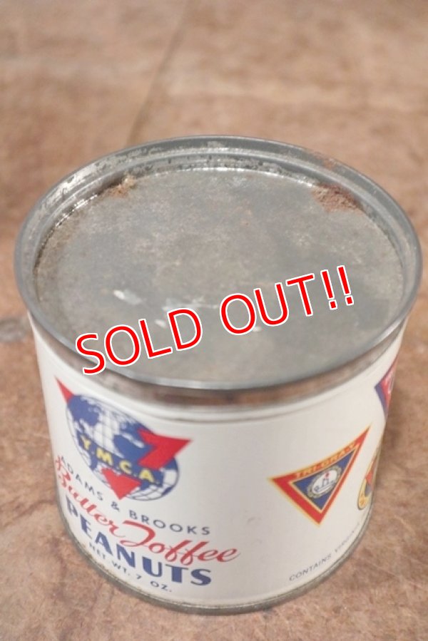 画像3: dp-200701-51 Adams & Brooks Y.M.C.A. / Butter Toffee Peanuts Can