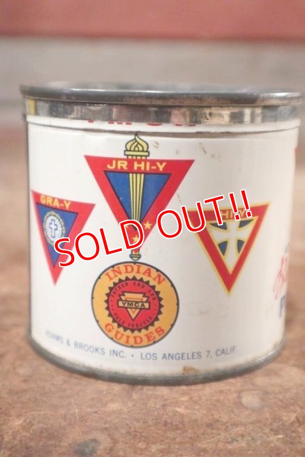 画像2: dp-200701-51 Adams & Brooks Y.M.C.A. / Butter Toffee Peanuts Can