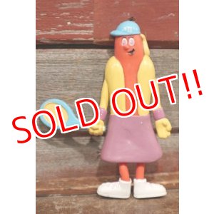 画像: ct-171001-06 Nathan's Famous Hot Dog / The Franksters 90's Bendable Figure "Tennis"