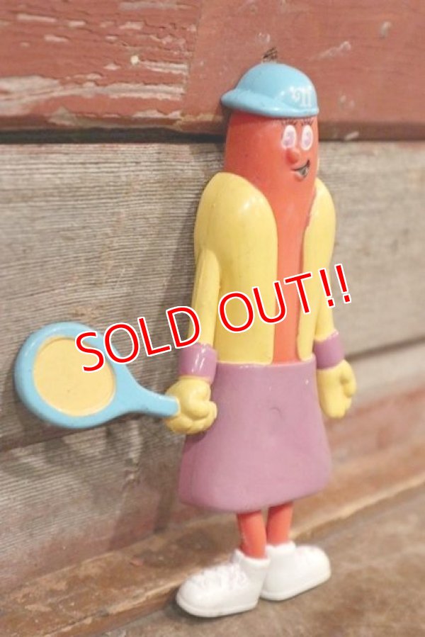 画像3: ct-171001-06 Nathan's Famous Hot Dog / The Franksters 90's Bendable Figure "Tennis"