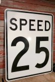 画像1: dp-200701-17 Road sign "SPEED 25"