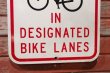 画像4: dp-200701-10 Road sign "No Parking Bike Lanes"