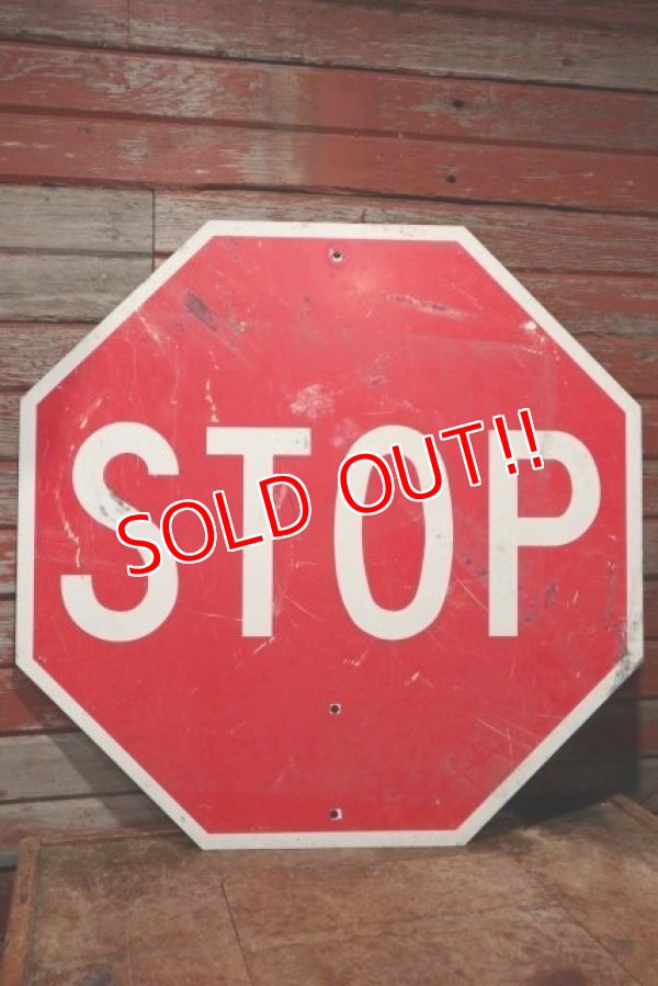 画像4: dp-200701-15 Road sign "STOP × SLOW"