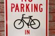 画像3: dp-200701-10 Road sign "No Parking Bike Lanes"
