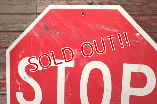 画像5: dp-200701-15 Road sign "STOP × SLOW"