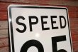画像2: dp-200701-17 Road sign "SPEED 25"