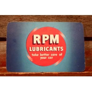 画像: dp-200801-24 RPM LUBRICANTS / 1945 Calendar Card