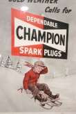 画像2: dp-200701-56 CHAMPION SPARK PLUGS / 1940's Advertisment