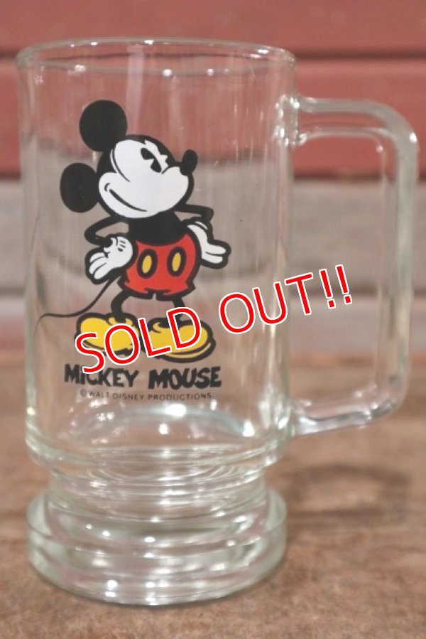 画像1: gs-200801-07 Mickey Mouse / 1970's Beer Mug