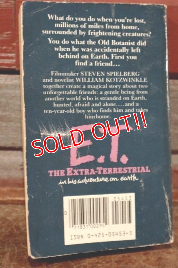 画像7: ct-131022-30 E.T. / 1980's Novel