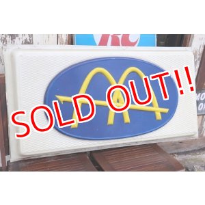 画像: dp-200801-04 McDonald's / 1960's Store Sign
