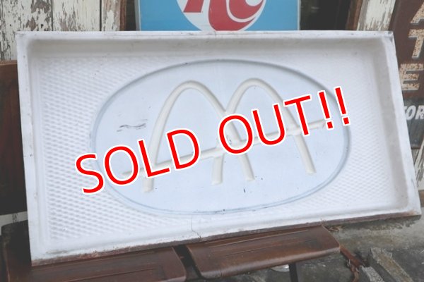 画像7: dp-200801-04 McDonald's / 1960's Store Sign