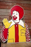 画像1: ct-208001-11 McDonald's / Ronald McDonald 1990's Bust-up Sign