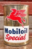 画像1: dp-200801-30 Mobiloil Special / 1950's〜One U.S.Quart Oil Can