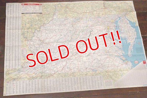 画像3: dp-200801-16 Esso / 1953 Road Map "Delaware,Maryland,Virginia,West Virginia"