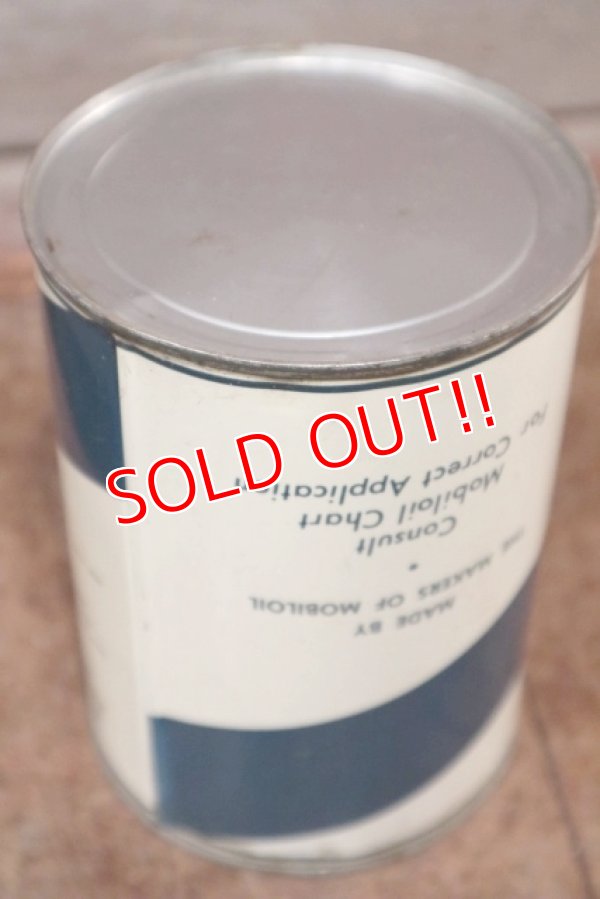 画像6: dp-200801-30 Mobilfluid / 1950's〜One U.S.Quart Oil Can