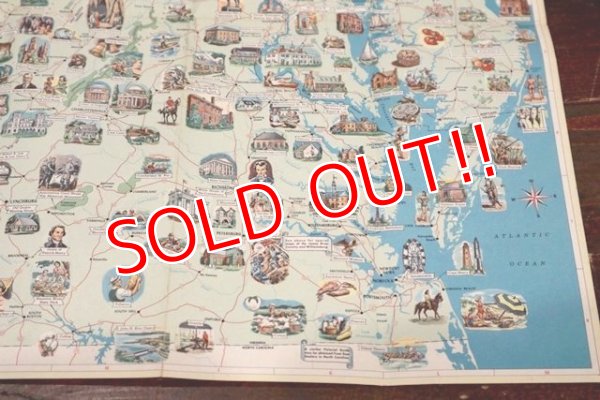 画像7: dp-200801-16 Esso / 1953 Road Map "Delaware,Maryland,Virginia,West Virginia"