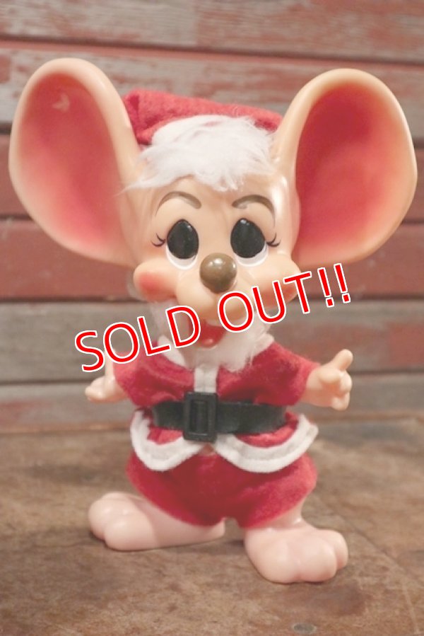 画像1: ct-200701-31 ROYALTY Industries / 1970's Roy Des of Florida Mouse Bank "Santa"