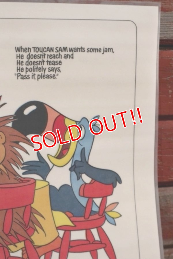 画像8: ct-208001-22 Kellogg's / 1980's Cereal Character Place Mat