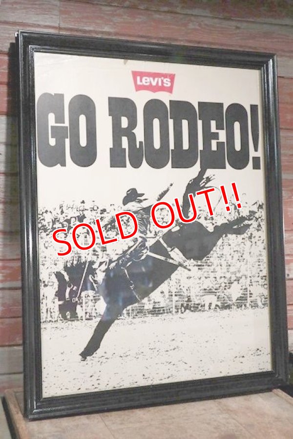 画像1: dp-200801-29 Levi's / "GO RODEO!" 1978 Poster