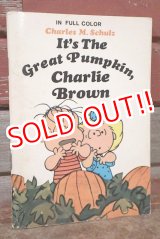 画像: ct-200701-13 It's The Great Pumpkin, Charlie Brown / 1970's Book