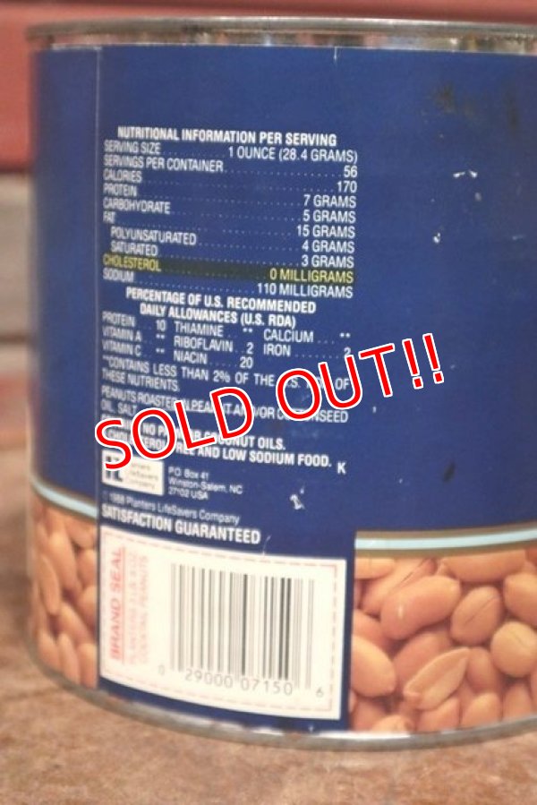 画像5: ct-208001-21 PLANTERS / MR.PEANUT 1980's Cocktail Peanut Can