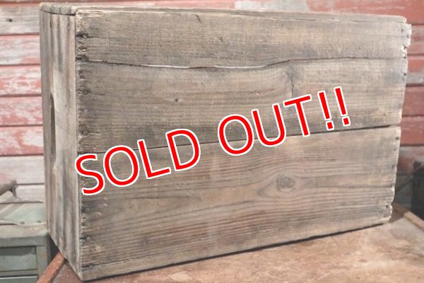 画像8: dp-200801-28 BALL / Vintage Wood Box