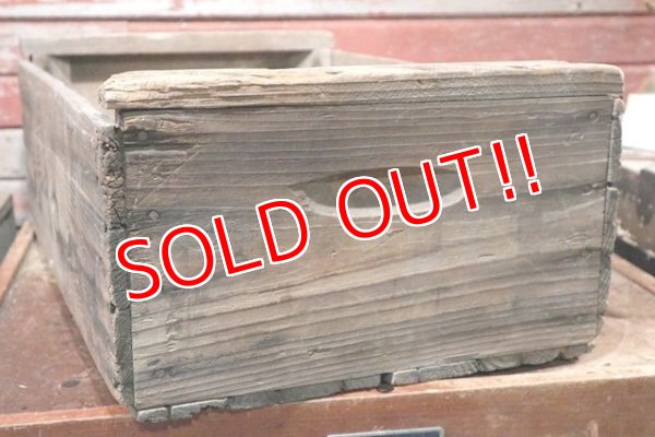 画像3: dp-200801-28 BALL / Vintage Wood Box