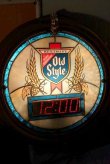 画像2: dp-200801-02 Old Style Beer / 1980's Lighted Sign & Clock