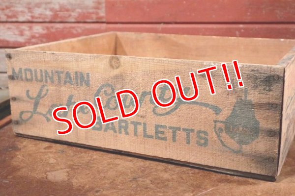 画像3: dp-200701-59 Mountain Lake Country Bartlett / Vintage Wood Box