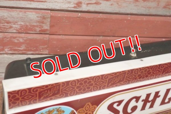 画像8: dp-200801-01 SCHLITZ / 1970's-1980's Lighted Sign