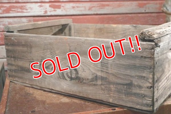 画像2: dp-200801-28 BALL / Vintage Wood Box