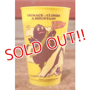 画像: ct-200901-10 McDonald's / Grimace 1980''s Adventure Series Plastic Cup