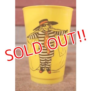 画像: ct-200901-10 McDonald's / Hamburglar 1970's Plastic Cup